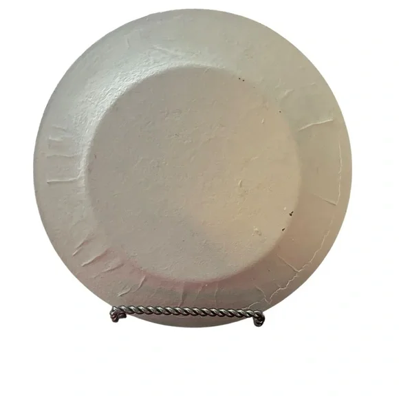 Hand Crafted Vintage Mermaid Bathing Girl Decorative Plate - Picture 3 of 3